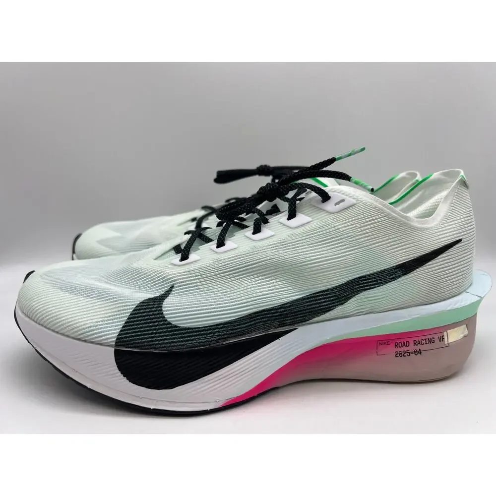 Nike ZoomX Vaporfly Next% 4 White Hyper Pink HF6414-101 Men's Size 11.5
